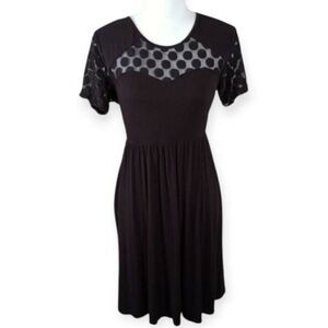 MOMO MATERNITY BLACK DRESS SZ.M EUC.